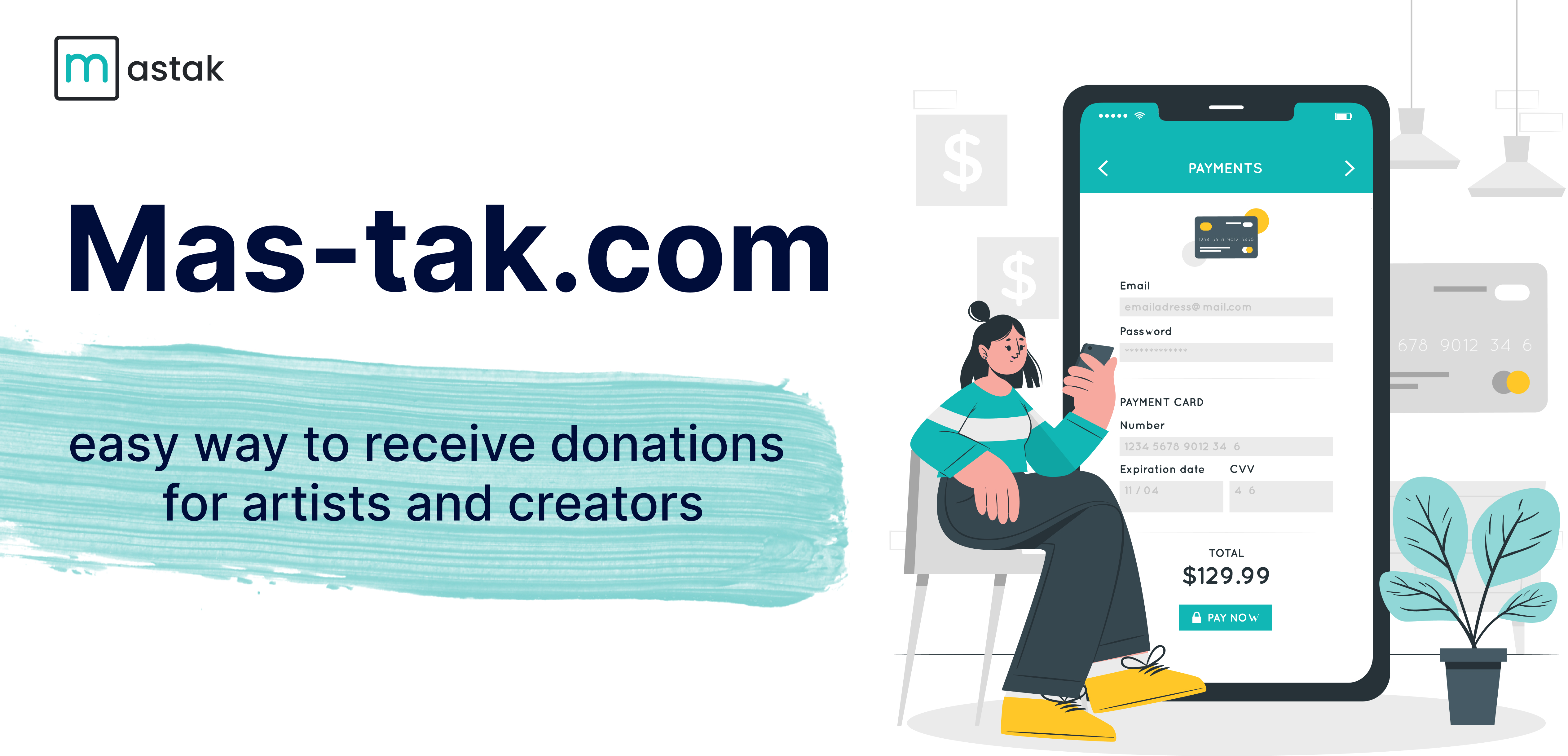 Mastak artists donation community
